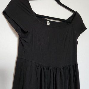 24/7 Comfort Apparel women's midi dress size S color black